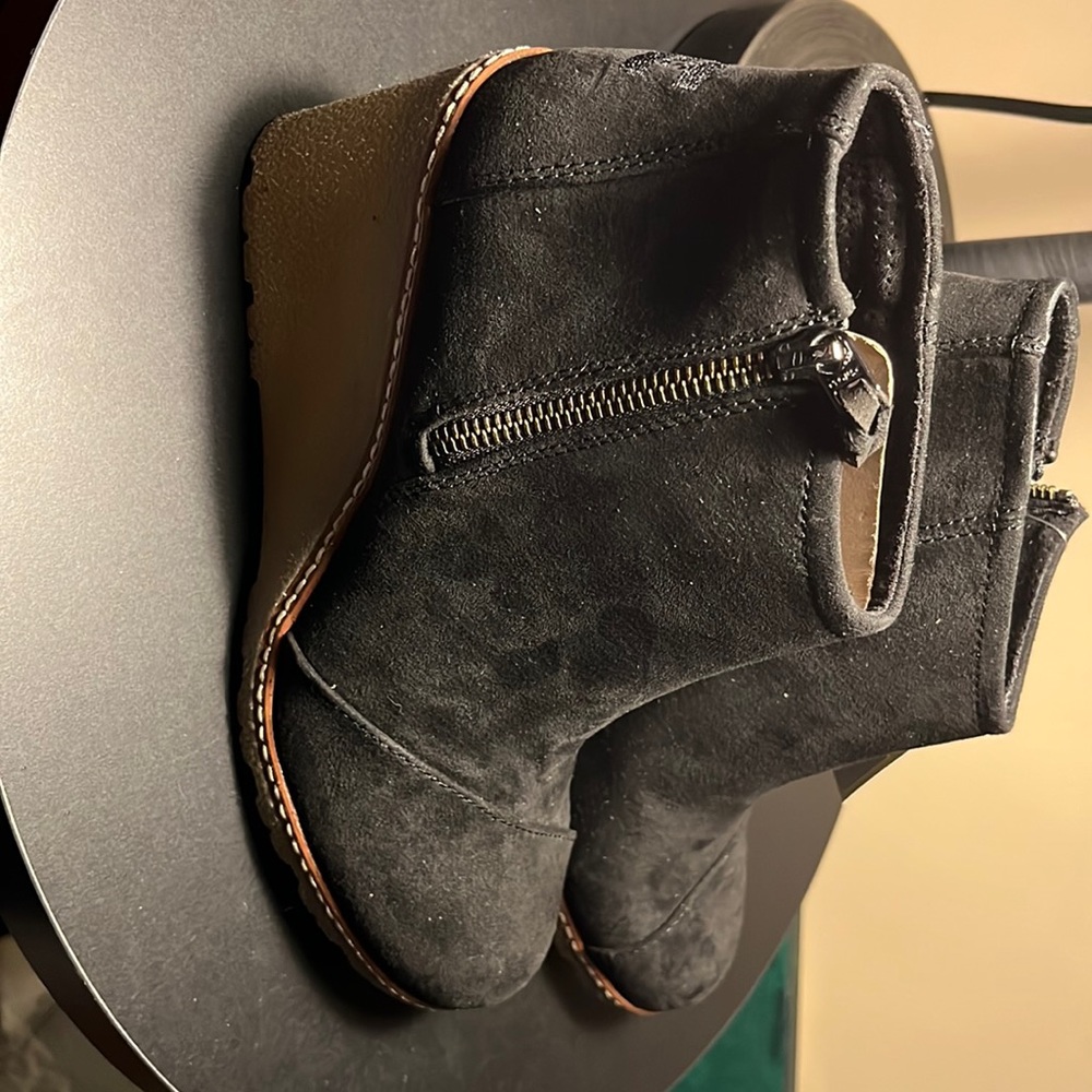 Tom Black wedge boots